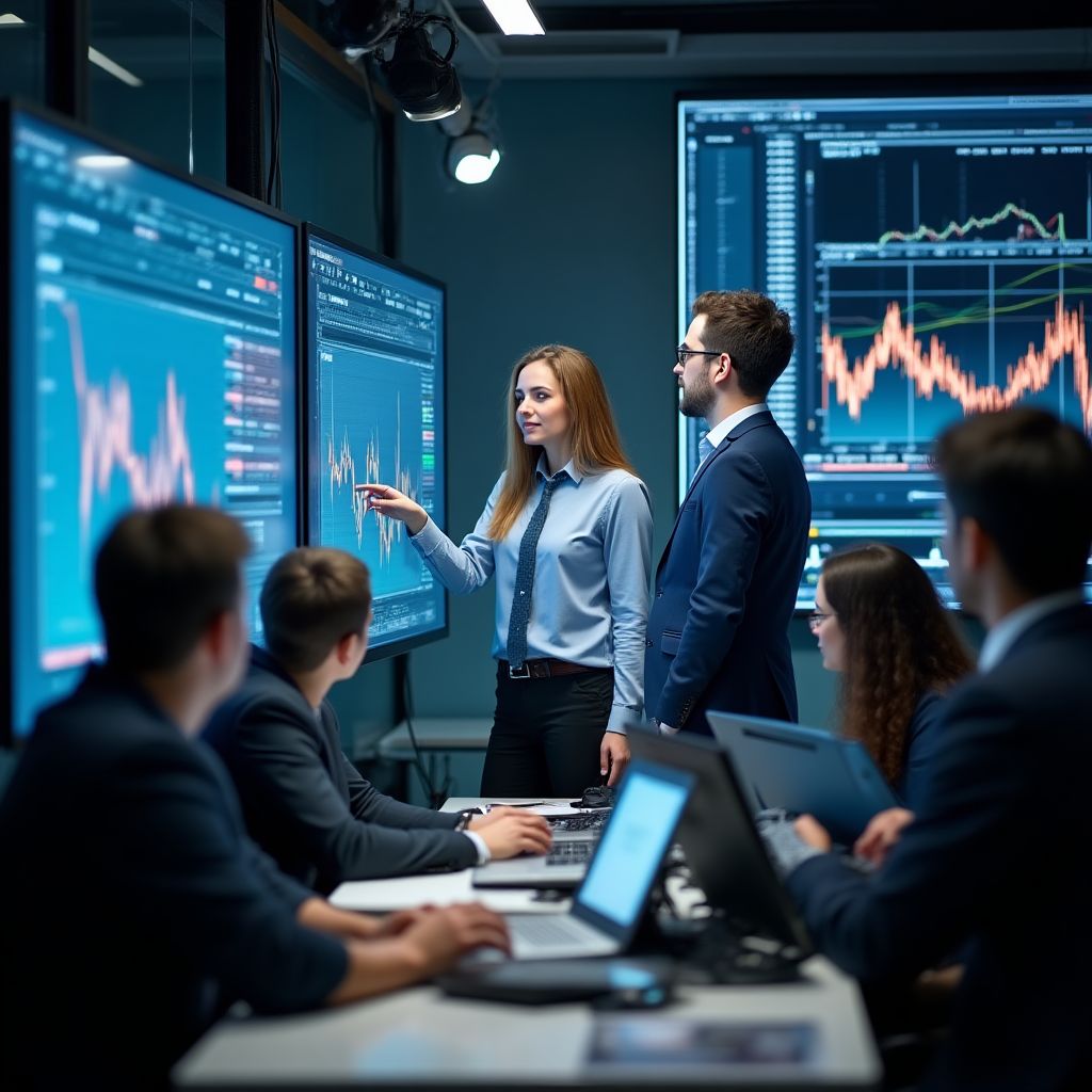 Sesiones de trading en vivo