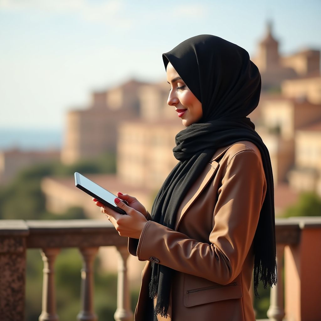Aisha Kahn - Estudiante de Emiratos Árabes