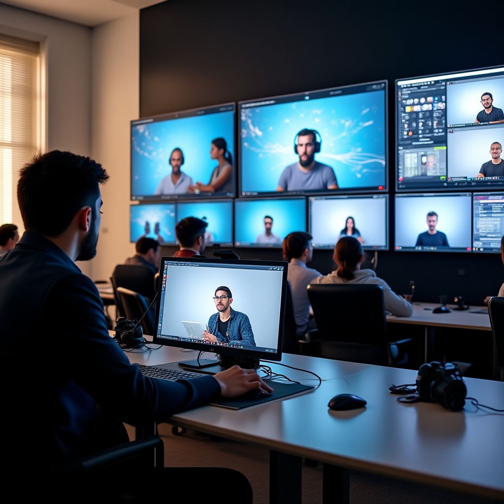 Sala de trading de nuestra academia